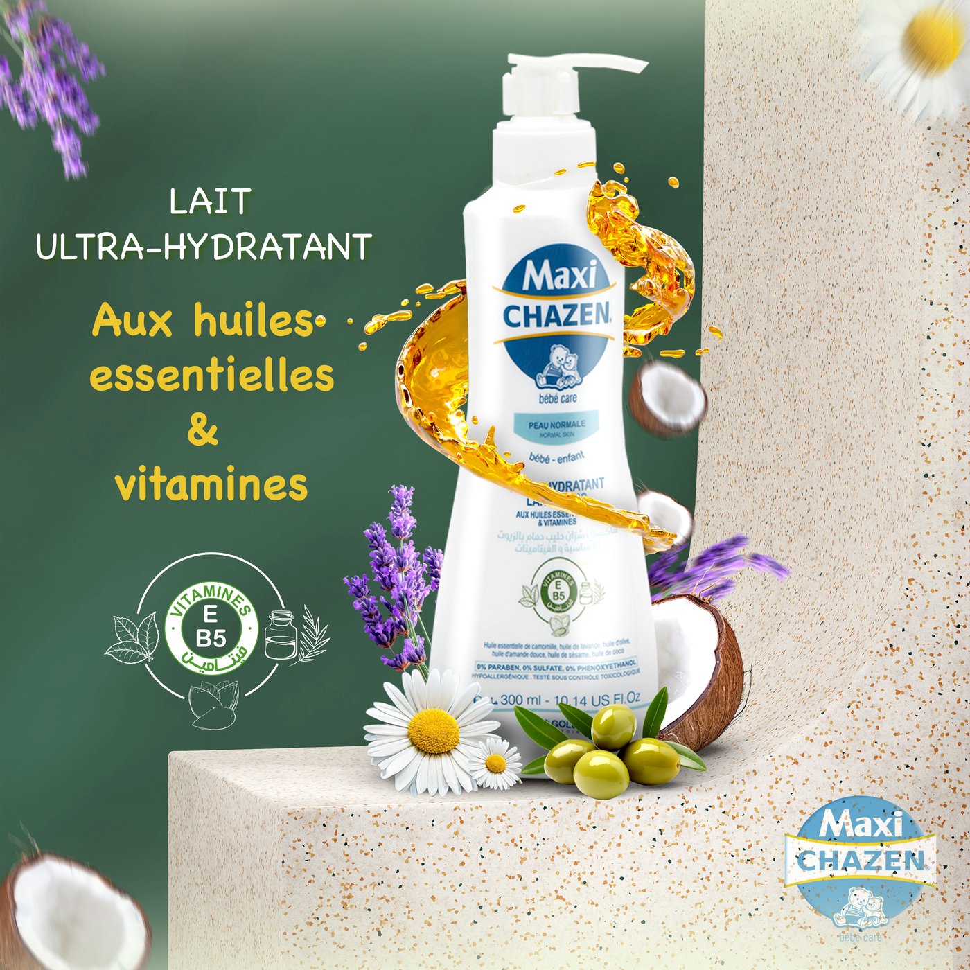 Maxi Chazen — Lait aux Huiles