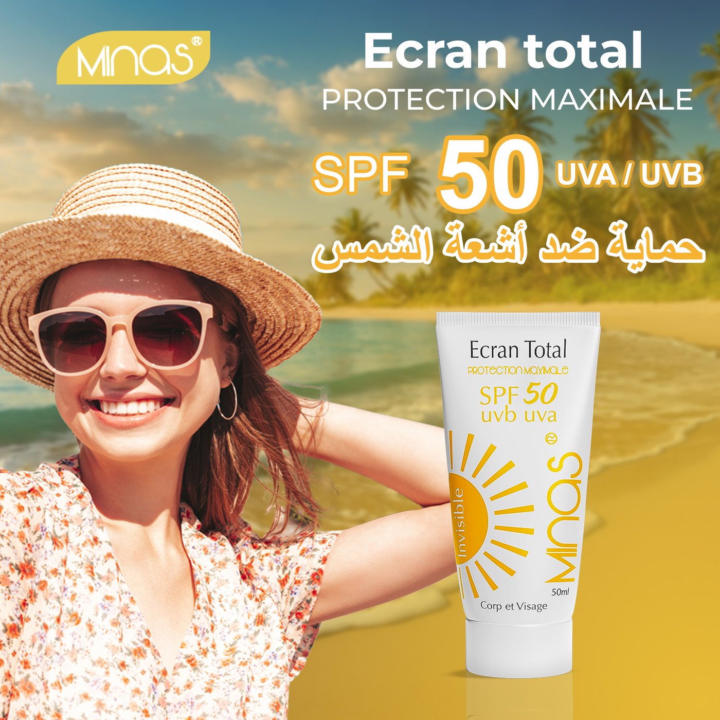 Minas — Écran Total SPF 50